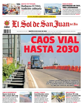 Cover of El Sol de San Juan del Rio