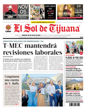 Cover of El Sol de Tijuana
