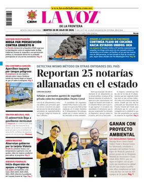 Cover of La Voz de la Frontera