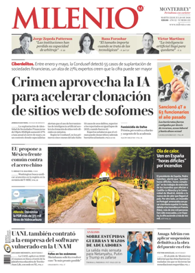 Cover of Milenio Monterrey