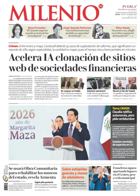 Cover of Milenio Puebla