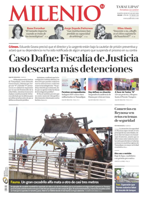 Cover of Milenio Tamaulipas