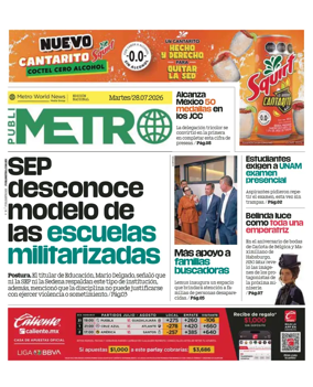 Cover of Publimetro Guadalajara