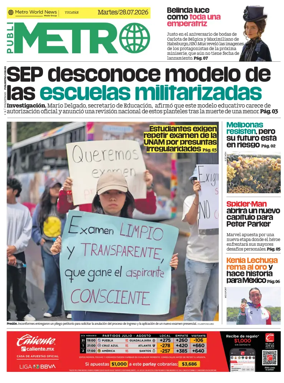 Cover of Publimetro Merida