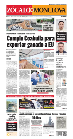 Cover of Zocalo Monclova