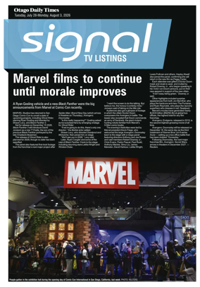 Cover of Otago Daily Times-Signal