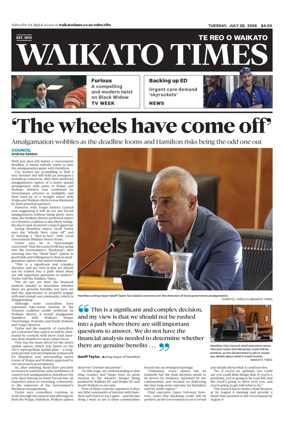 Cover of Waikato Times