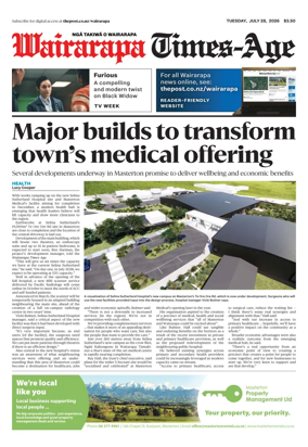 Cover of Wairarapa Times-Age (NZ)