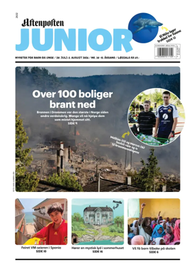 Cover of Aftenposten Junior