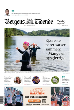 Cover of Bergens Tidende