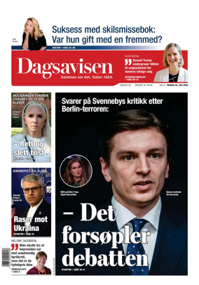 Cover of Dagsavisen