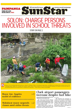 Cover of Sun.Star Pampanga