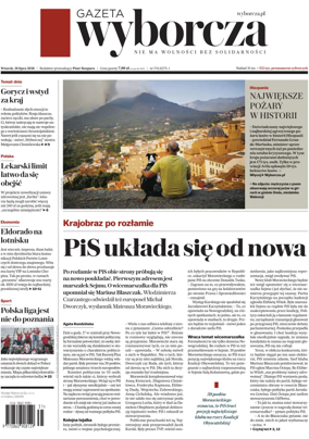 Cover of Gazeta Wyborcza