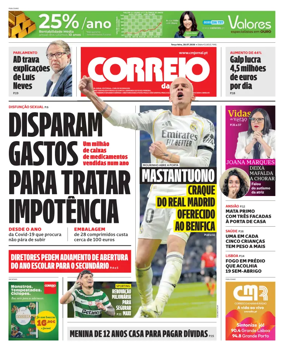 Cover of Correio da Manha