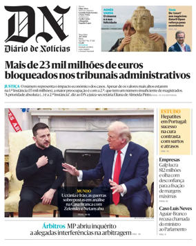 Cover of Diario de Noticias