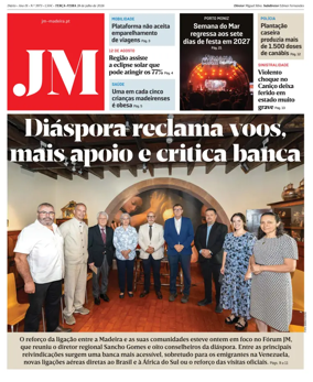Cover of Jornal Madeira