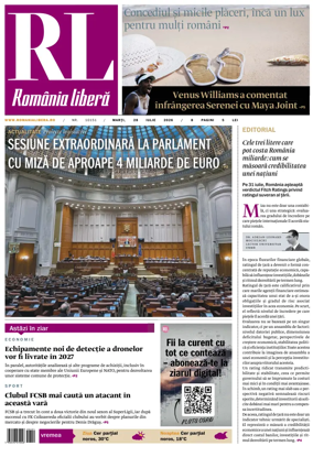 Cover of Romania Libera
