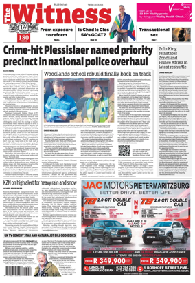 Cover of The Witness (South Africa)