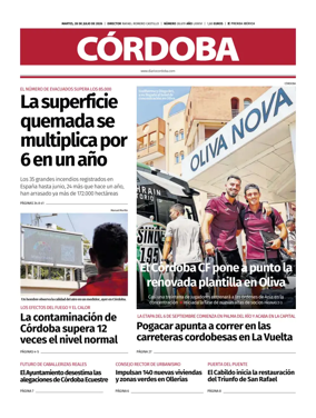 Cover of Diario Cordoba