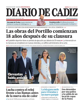 Cover of Diario de Cadiz