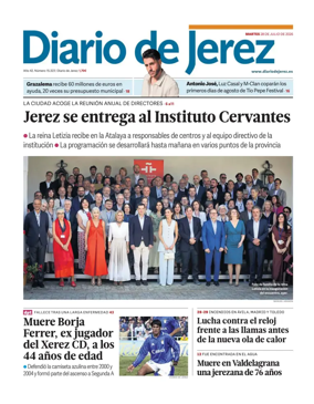 Cover of Diario de Jerez