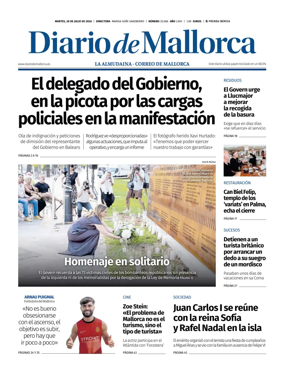 Cover of Diario de Mallorca