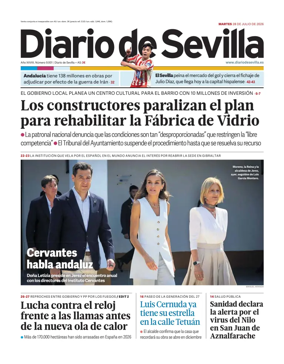 Cover of Diario de Sevilla