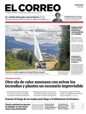 Cover of EL Correo (Alava)