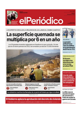 Cover of El Periodico - Castellano