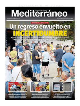 Cover of El Periodico Mediterraneo