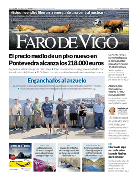 Cover of Faro de Vigo