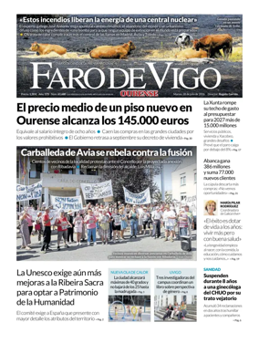 Cover of Faro de Vigo (Ourense)