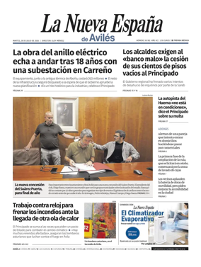 Cover of La Nueva Espana (Aviles)