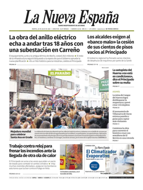 Cover of La Nueva Espana (Oriente)