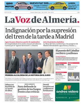 Cover of La Voz de Almeria