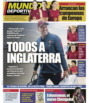 Cover of Mundo Deportivo (At. Madrid)