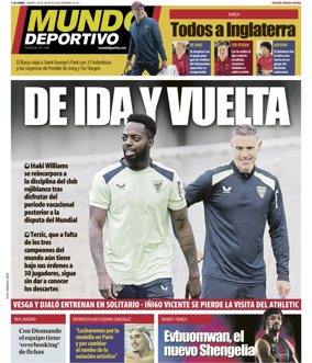 Cover of Mundo Deportivo (Bizkaia-Araba)