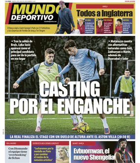 Cover of Mundo Deportivo (Gipuzkoa)
