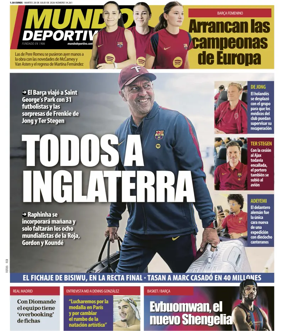 Cover of Mundo Deportivo