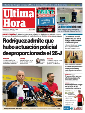 Cover of Ultima Hora