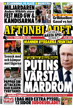 Cover of Aftonbladet