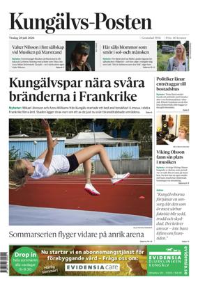 Cover of Kungalvs-Posten