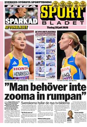 Cover of Sportbladet