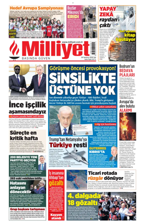 Cover of Milliyet