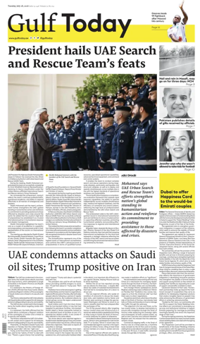 Cover of Gulf Today