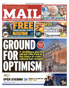 Cover of Birmingham Mail
