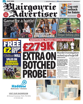 Cover of Blairgowrie Advertiser