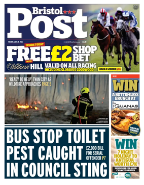 Cover of Bristol Post