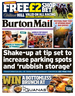 Cover of Burton Mail