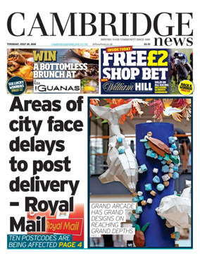 Cover of Cambridge News